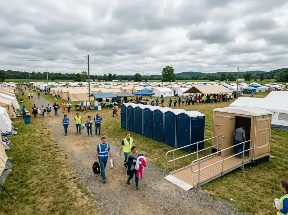 disaster-relief-camp-restrooms-010 — frequently asked questions, Dumpster & Portable Bathrooms Rental in Chesaning, MI
